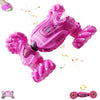 Pink Remote Control Car For Girls, Gesture Sensing Stunt Remote Control With Light & Music, 4Wd 360 Rotating, 2.4Ghz Rc Car, Bir