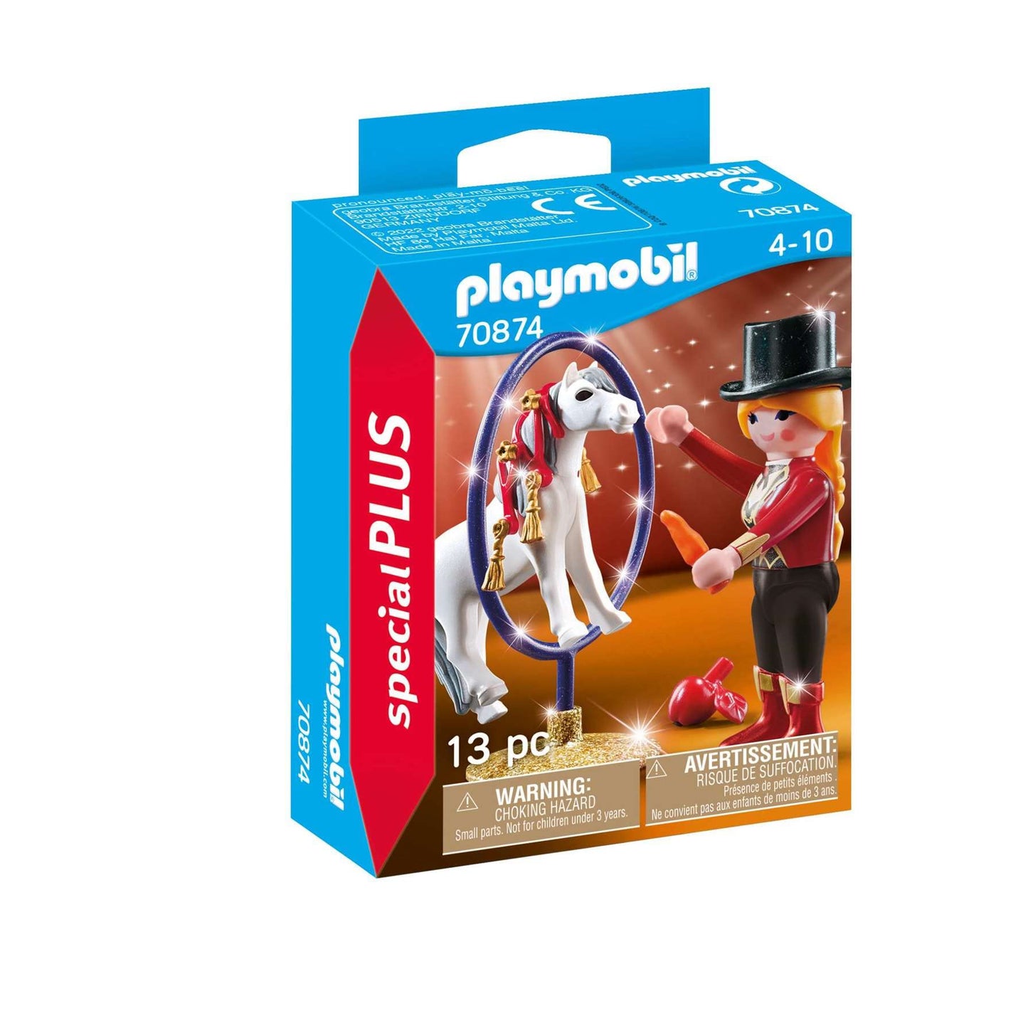 Playmobil Horse Trainer - Multicoloured Plastic, One Size, Model 70874