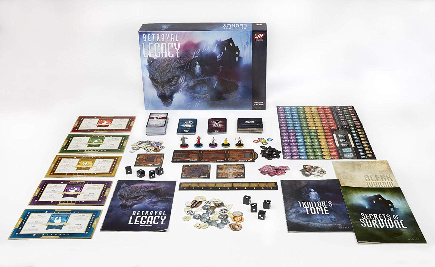Avalon Hill Betrayal Legacy Board Game - Multi-colored, One Size, Engaging Strategy Experience, Perfect for Game Nights