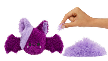 Fluffie Stuffiez Halloween Bat Plush, Surprise Unboxing, Ultra Soft Fidget Toy, Multicolor, Model 514268