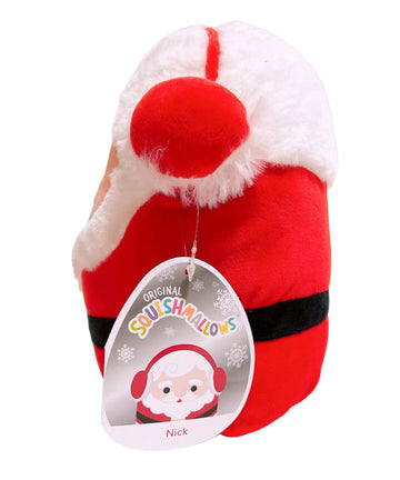 Squishmallows Kellytoy Christmas Squad 8/ Plush Doll (8/ Nick The Santa D), SQX21-8AST-C