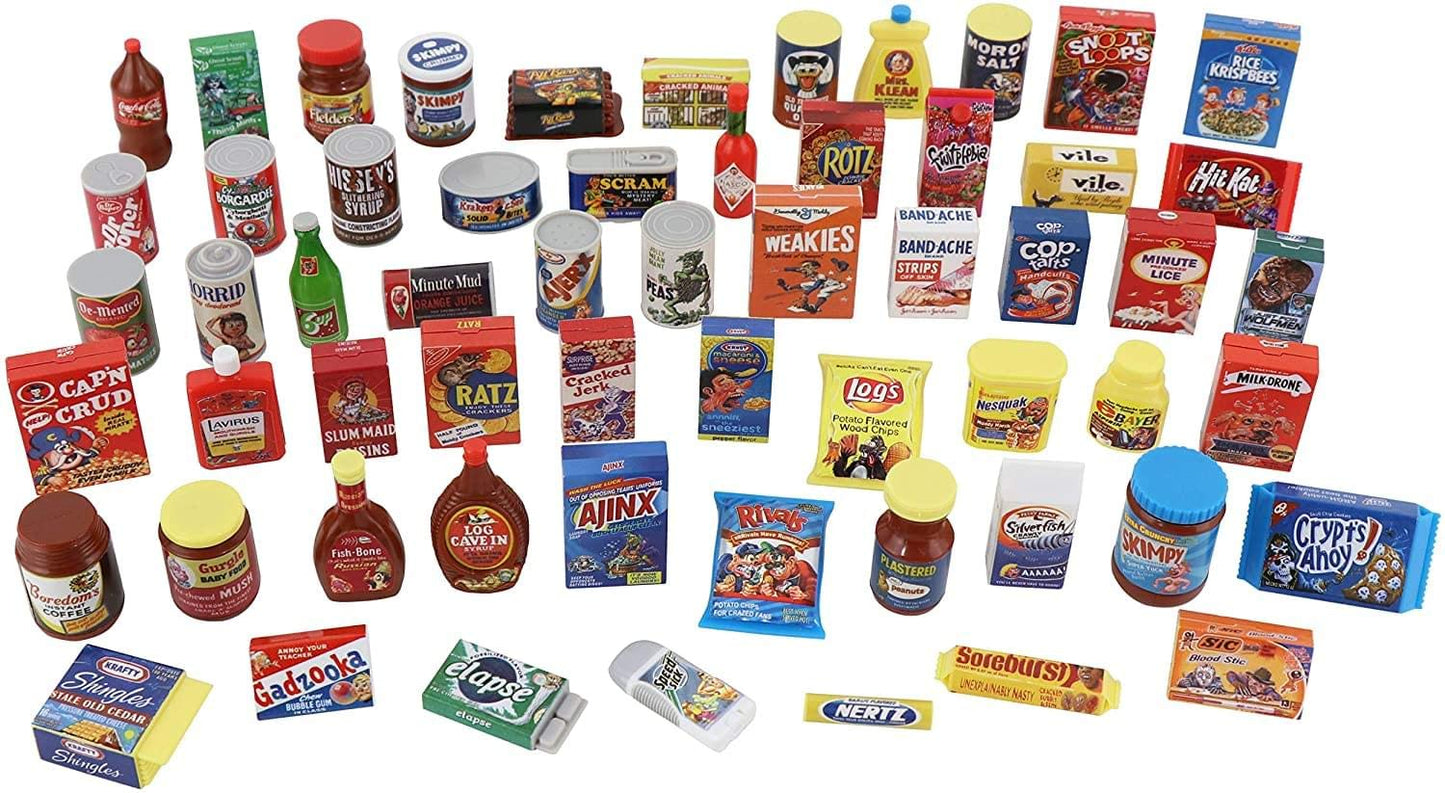 Wacky Packages Minis 5 Pc Blind Box Series 1, Multi
