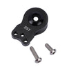 DJX Aluminum 25T Servo Saver 3 Holes Adjustable Hi-Torque Servo Horn for 1/8 1/10 Remote Control Car Boat (Black)