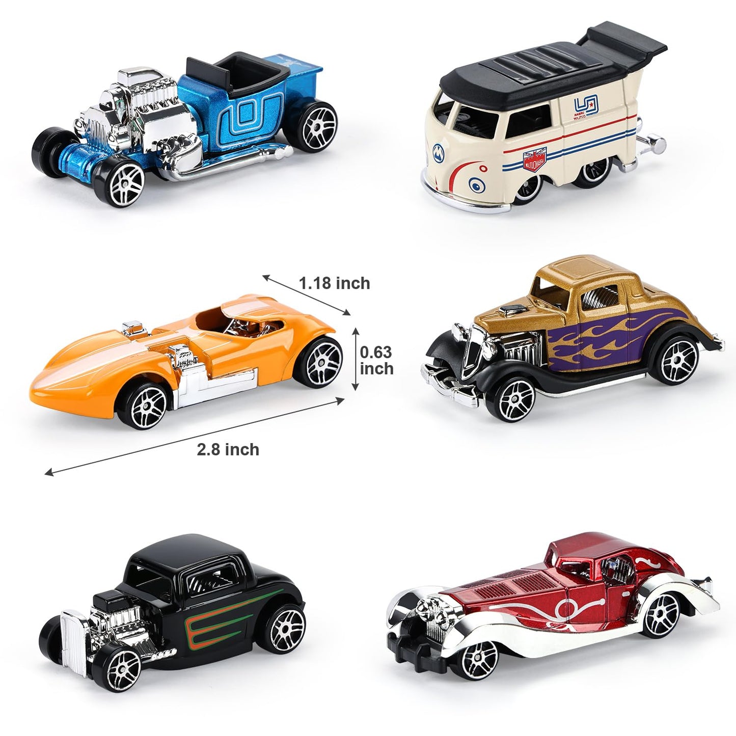haomsj Truck Toys for Kids 9 PCS Playsets Tow Truck Toy and City Carrier Vehicle,Transport Truck with Die Cast Metal Racing Cars