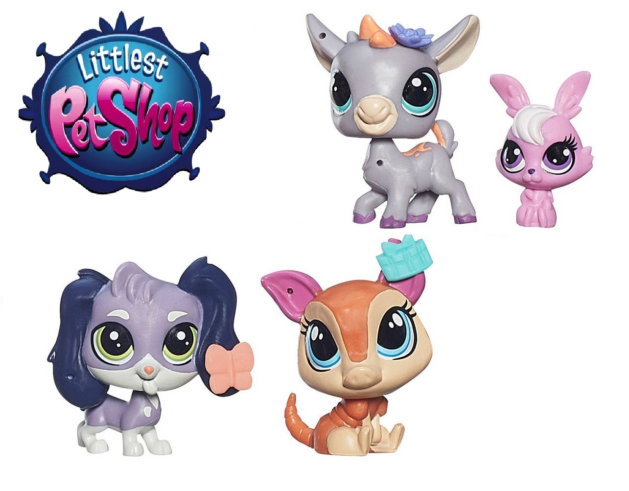 Littlest Pet Shop Playtime Adventures 9 Pack - Model B3137 - Fun and Engaging Collectible Toys for Kids
