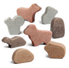Little Lands Woodland, Set of 8 Stone Figures