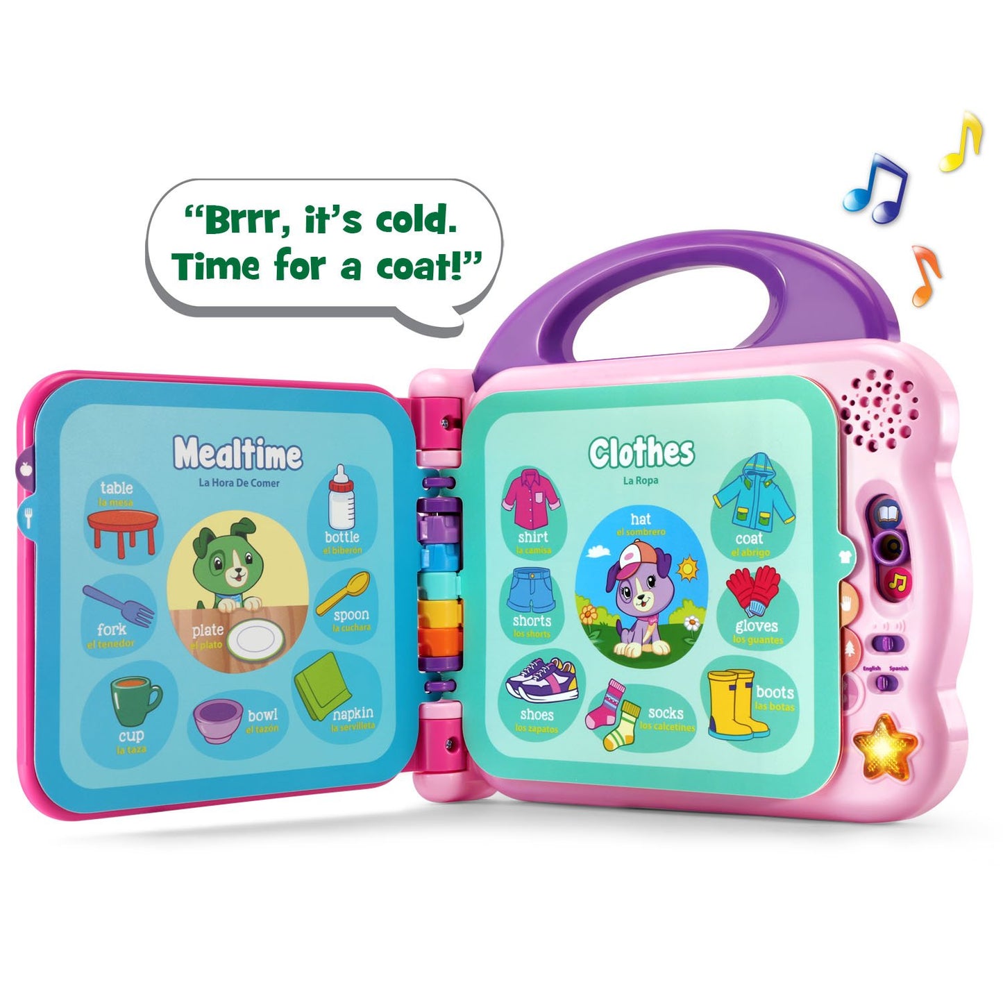 Leapfrog Scout And Violet 100 Words Book, Purple