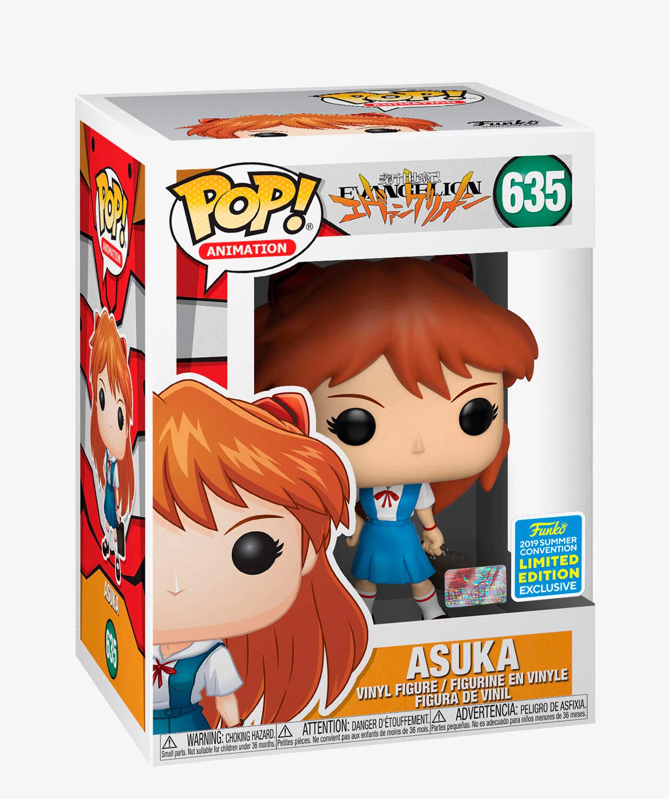 Summer Convention Asuka From Neon Genesis Evangelion Limited Edition Vinyl Figure