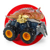 Oriate Friction Powered Dinosaur ATV Toy Cars for Children, Swing Carnotaurus Monster Truck with Robotic Arm, Fantastic Birthday