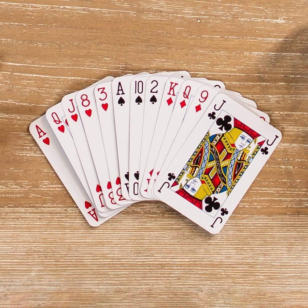 Caspari Chinese Wallpaper Playing Cards In Blue - 2 Decks Included