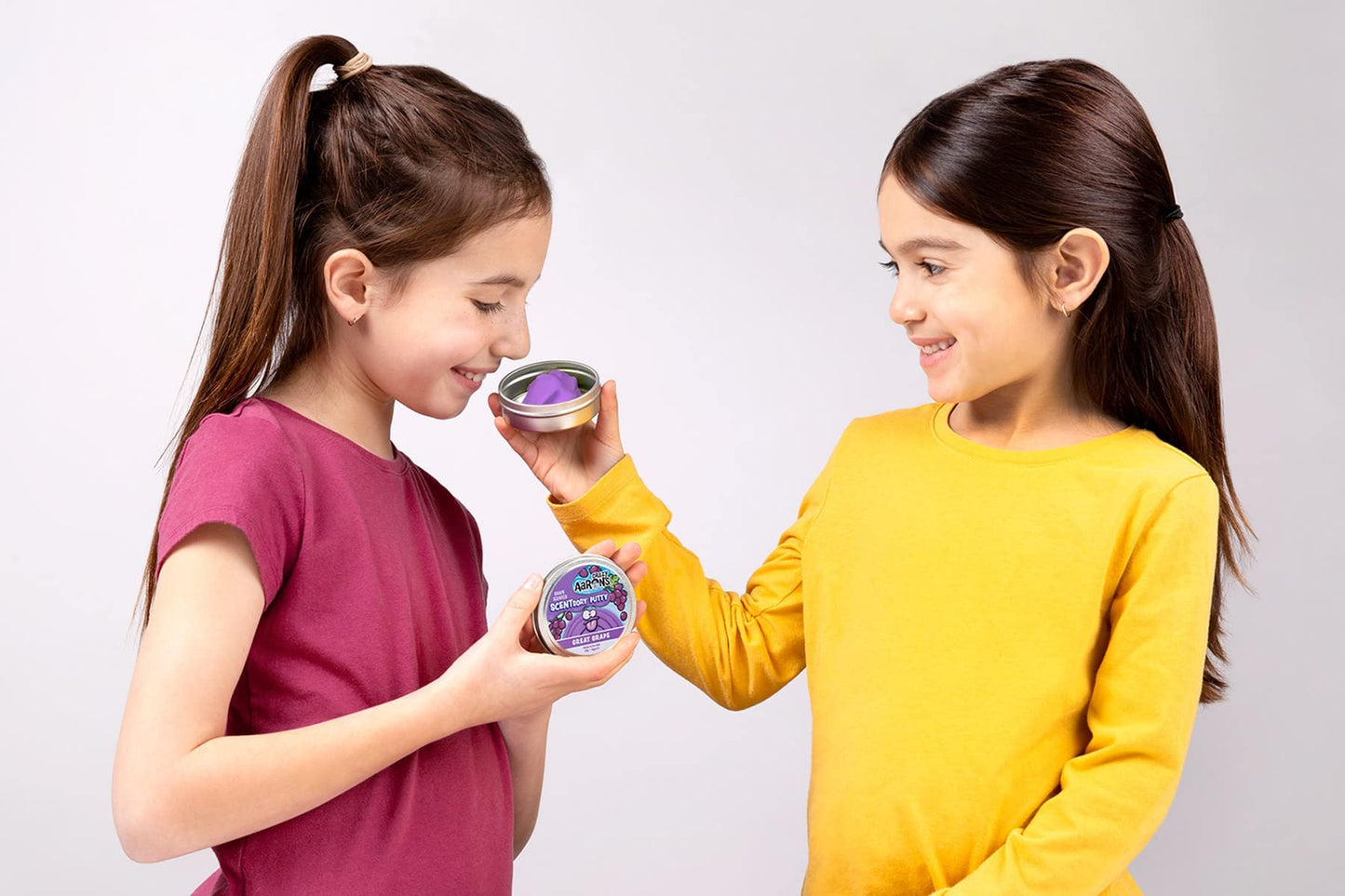 Crazy Aaron'S Scentsory Scented Thinking Putty, Great Grape, 2.75' Tin - Grape Scented Putty - Fluffy Texture, Never Dries Out