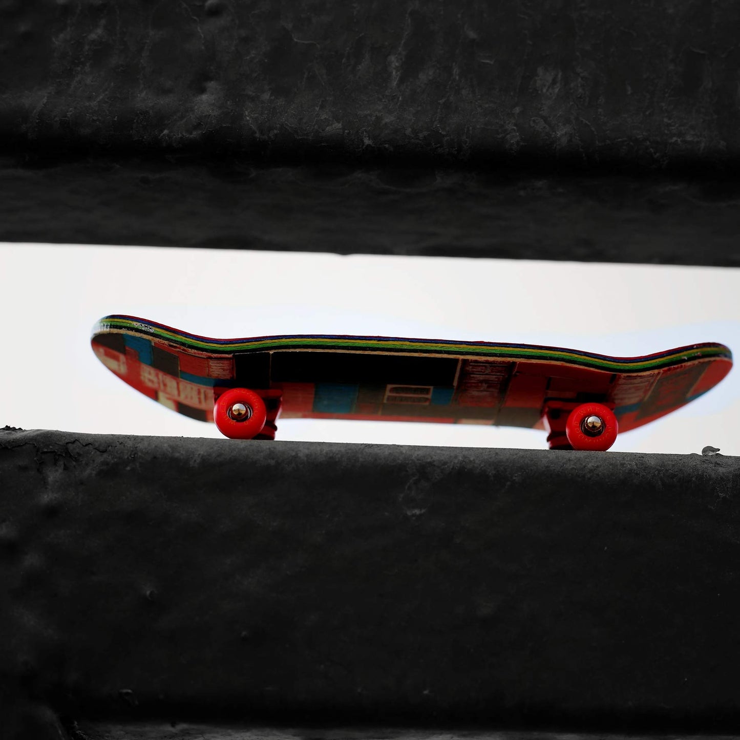 Noahwood Wooden Fingerboard Complete Present Gift(Deck,Truck,Wheel) (Happy Birthday)