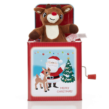 Rudolph The Red-Nosed Reindeer Jack-In-The-Box