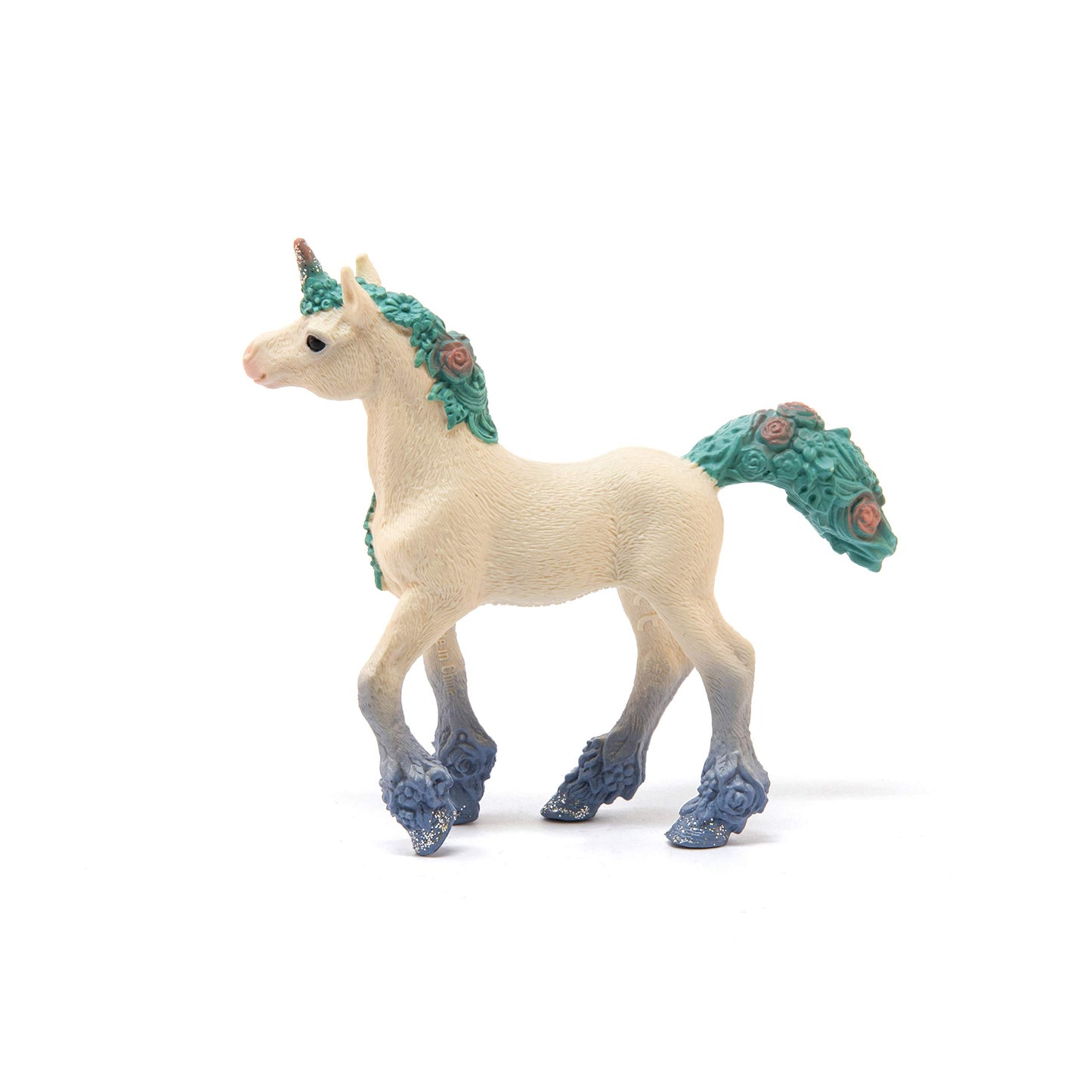 Schleich Bayala Unicorn Toys For Girls And Boys, Flower Unicorn Foal Toy Figurine, Ages 5+