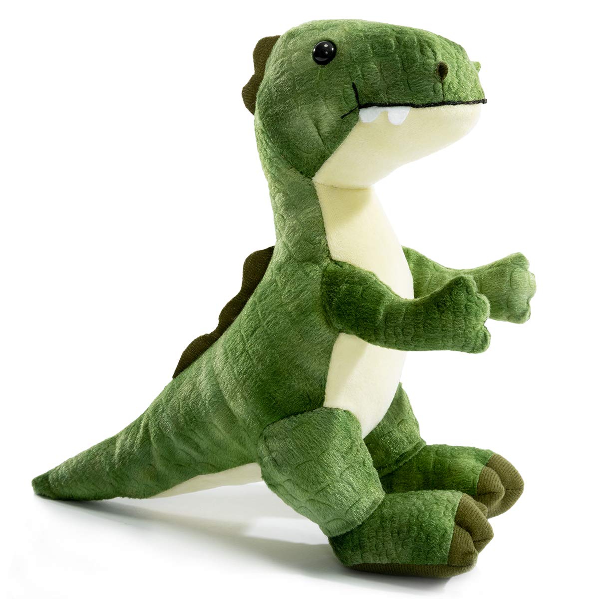 Hollyhome Plush T-Rex Dinosaur Baby Stuffed Animal Toy Kids Gift Green 10''