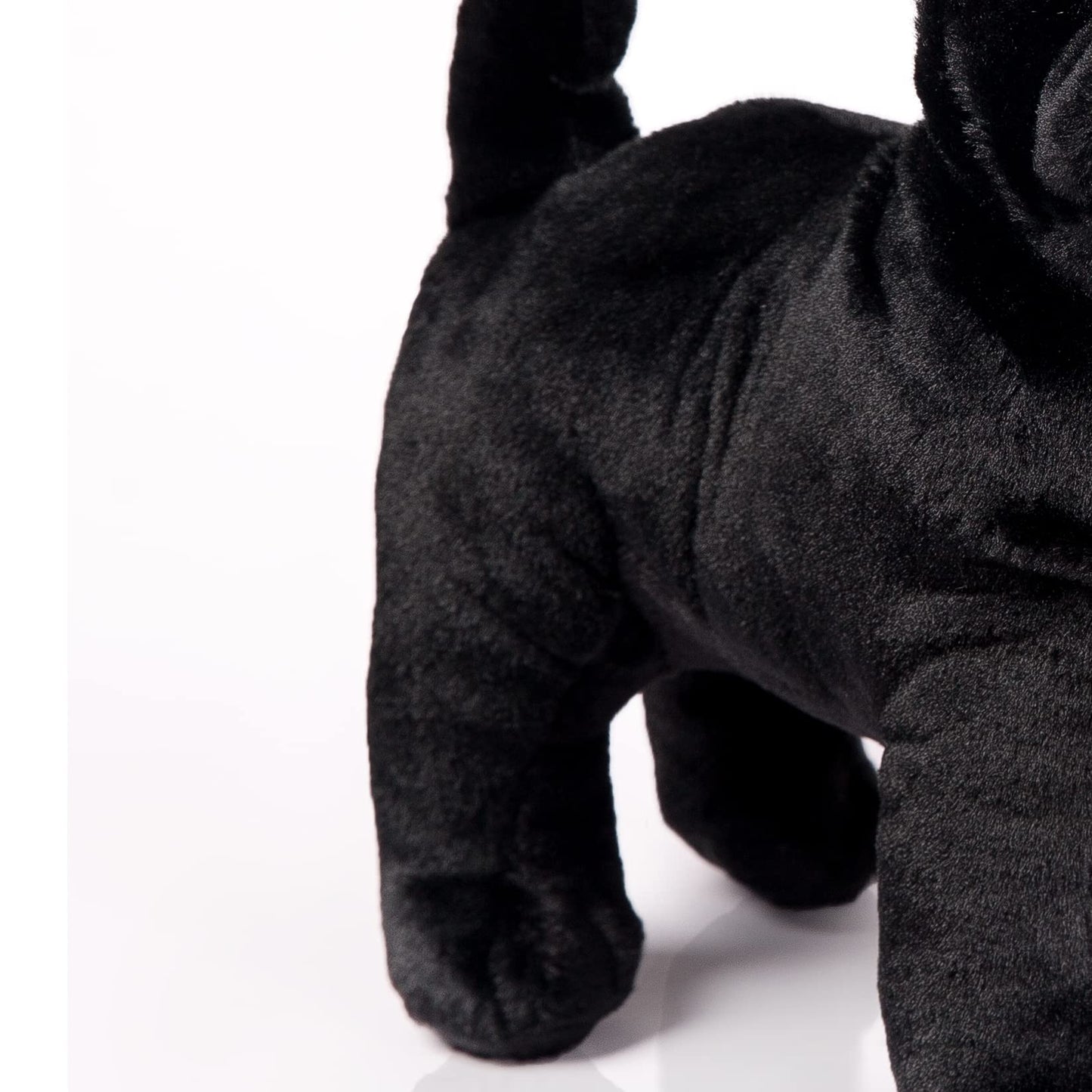Boni 12.5 Inch Black Dog Stuffed Animal, French Bulldog Plush Stuffed Animals, Birthday Christmas Day Gifts For Child