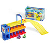 hand2mind Counting Car Garage, Race Car Track, Toy Vehicle Playsets, Parking Garage, Pretend Play Sets for Preschoolers, Prescho