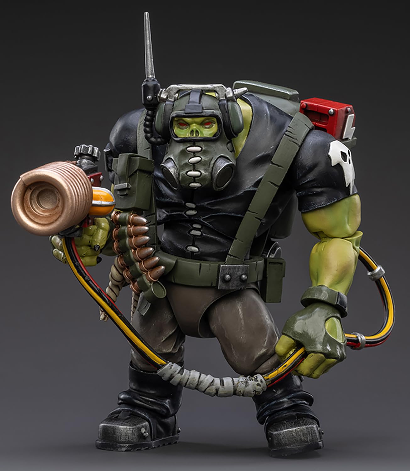 Joytoy Warhammer 40K 1/18 Action Figures, Ork Kommandos Comms Boy Wagzuk Perfect For Collectors & Decor, Ideal Gift For Birthday