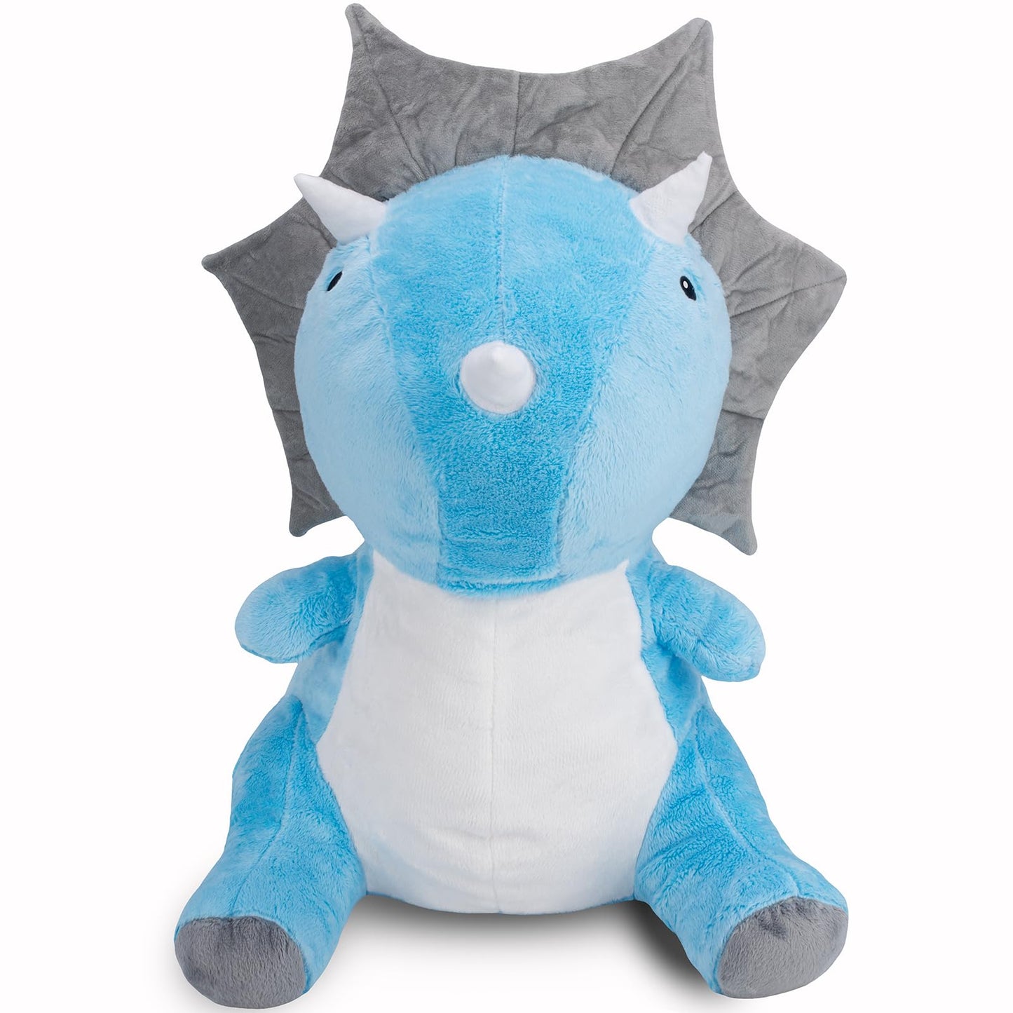 Marysun Large Stuffed Dinosaur, Plush Dino, Stuffed Triceratops Animal Toy, Valantine Gifts For Boys Girls Kids 20 Inches