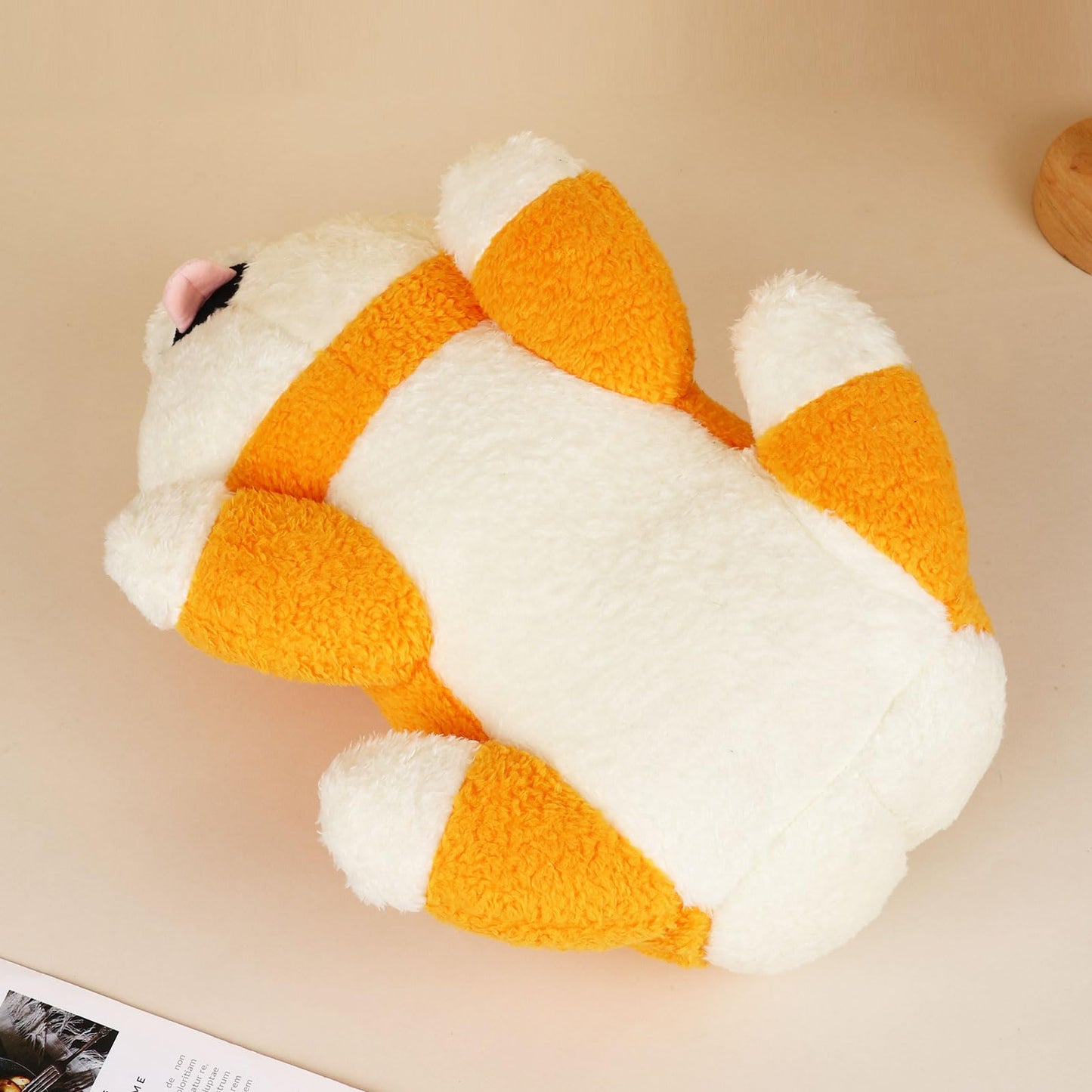 Puffpop 14 Inch Shiba Inu Plushie Doll - Soft Stuffed Animals Dog Puppy Plush Toy, Realistic Cuddly Dog Stuffed Animals For Kids