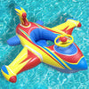 Baby Inflatable Pool Float Swimming Float Boat with Steering Wheel Horn for Kids Toddlers Age 1-4 Boys Girls Inflatable Ride-ons