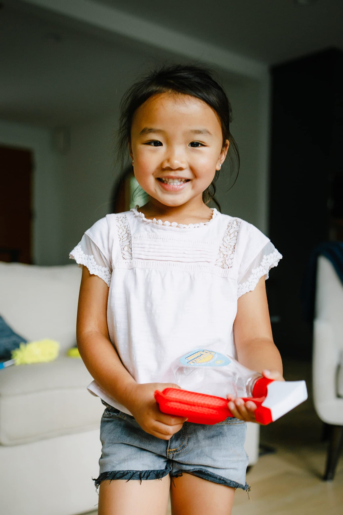 Chuckle & Roar - Lil Helper Keeping Tidy Set - Active Imagination Engaging Pretend Play - 7 Piece Cleaning Set For Preschoolers