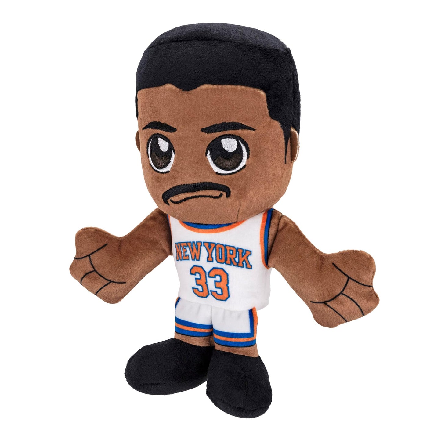 Bleacher Creatures New York Knicks Patrick Ewing 8'' Nba Kuricha Sitting Plush - Soft Chibi Inspired Nba Legend