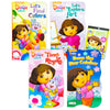 Nickelodeon Dora The Explorer Board Books For Kids Toddlers ~ Bundle With 4 Dora Board Books Plus Stickers (Dora Board Books)