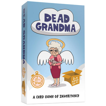 Dead Grandma: A Card Game Of Inheritance - Fun And Clever Family Game For Adults, Teens, And Kids - Strategic Party Play For 2-4