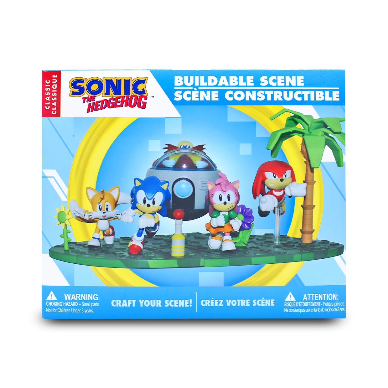 Just Toys LLC Sonic The Hedgehog Craftables Series 4 Collectors Box ...