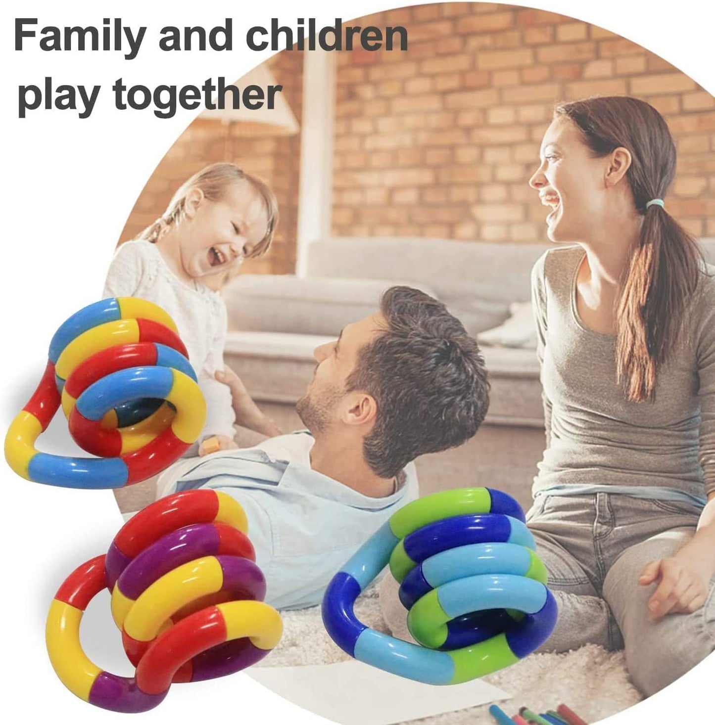 24Pcs Quiet Fidget Toys Sensory Toys For Unique Fidget Experience, Multicolor Twisty Fidget Toys For Relaxation, Brain Imaginati