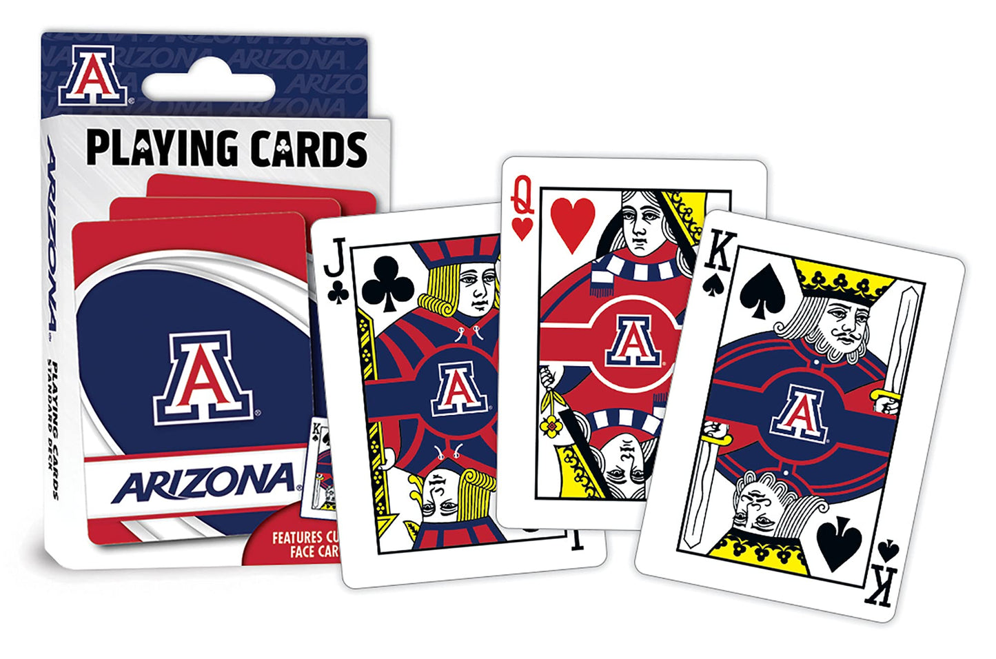 Masterpieces Ncaa Arizona Wildcats, Playing Cards
