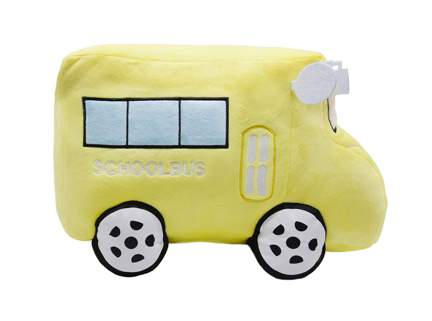 Soft Plush School Bus Stuffed Car Toy Super Cute Yellow Truck Plushie Excellent Gifts For Kids Or Birthday Party 11 Inches