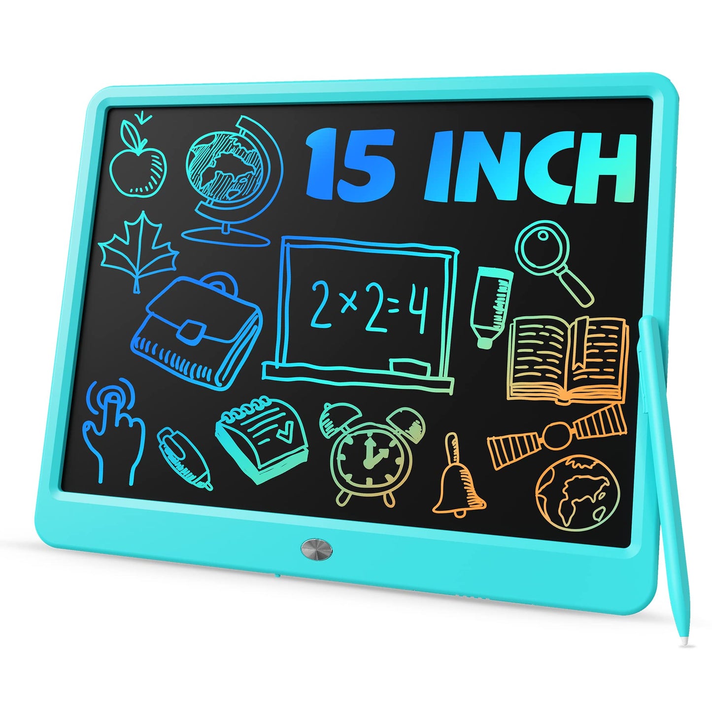 Tekfun 15Inch Lcd Writing Tablet Teen Boy Girl Gifts Ideas, Easter Birthday Gifts For Kids, Drawing Board Educational Toys For 6