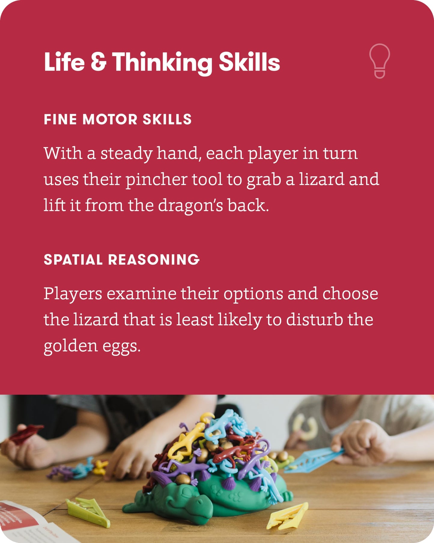 SimplyFun Dreaming Dragon Kids Game - Steady Hands & Luck - 2-4 Players - Ages 6+ - Plastic