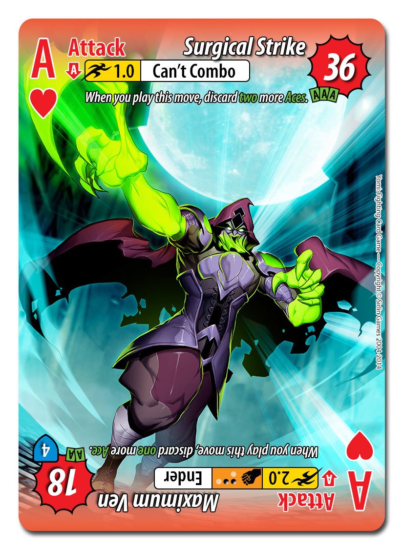 Sirlin Games Yomi: Vendetta Deck