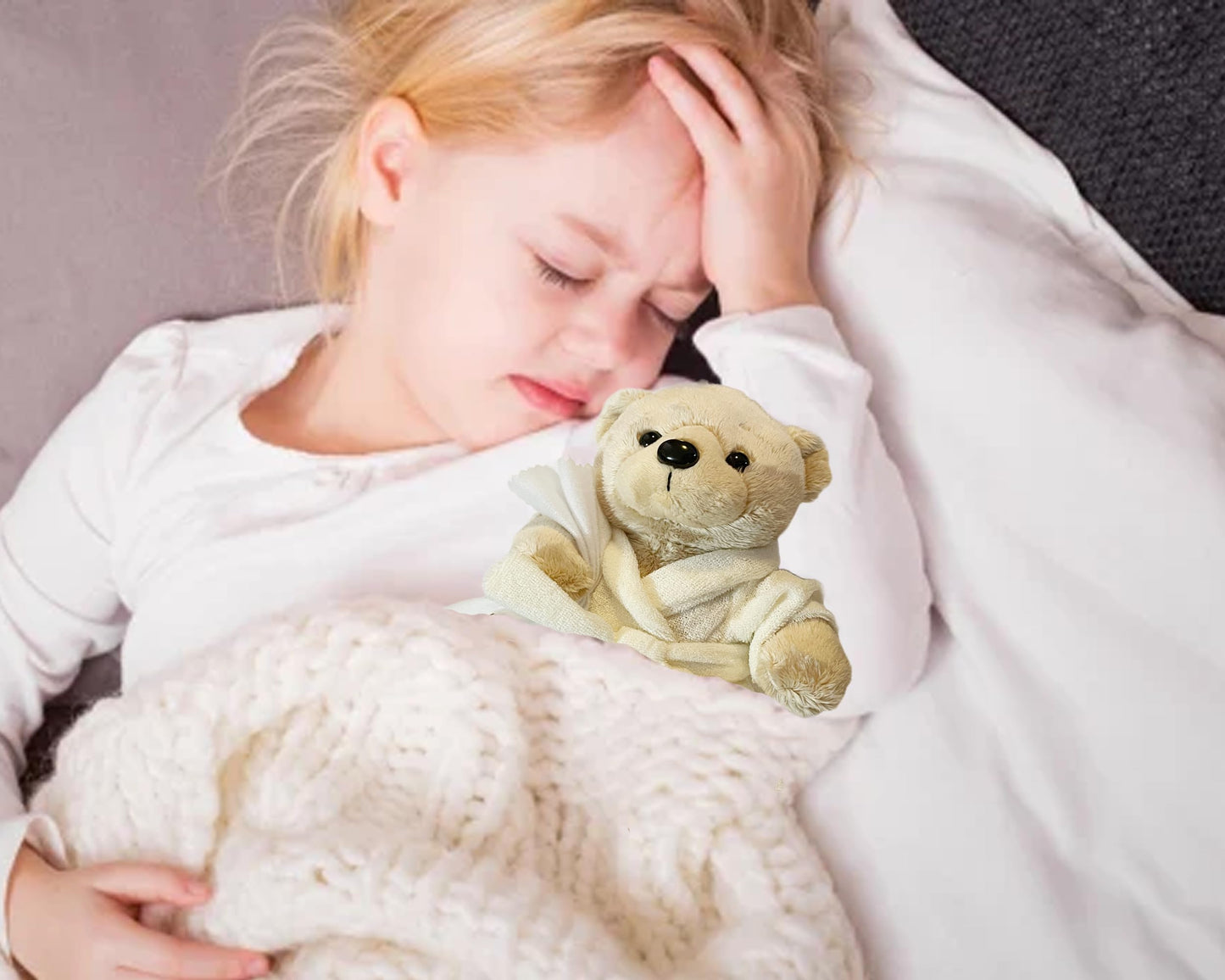 Get Well Soon Teddy Bear | Feel Better Gifts For Women, Men, Kids, Boys & Girls | Plush Bear For Recovery, Hospital Stay, Surger