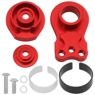 2Pcs Vgoohobby Aluminum RC 25T Servo Saver Adjustable Hi-Torque Servo Saver Compatible with Futaba Tamiya Servos 1/10 Traxxas TR