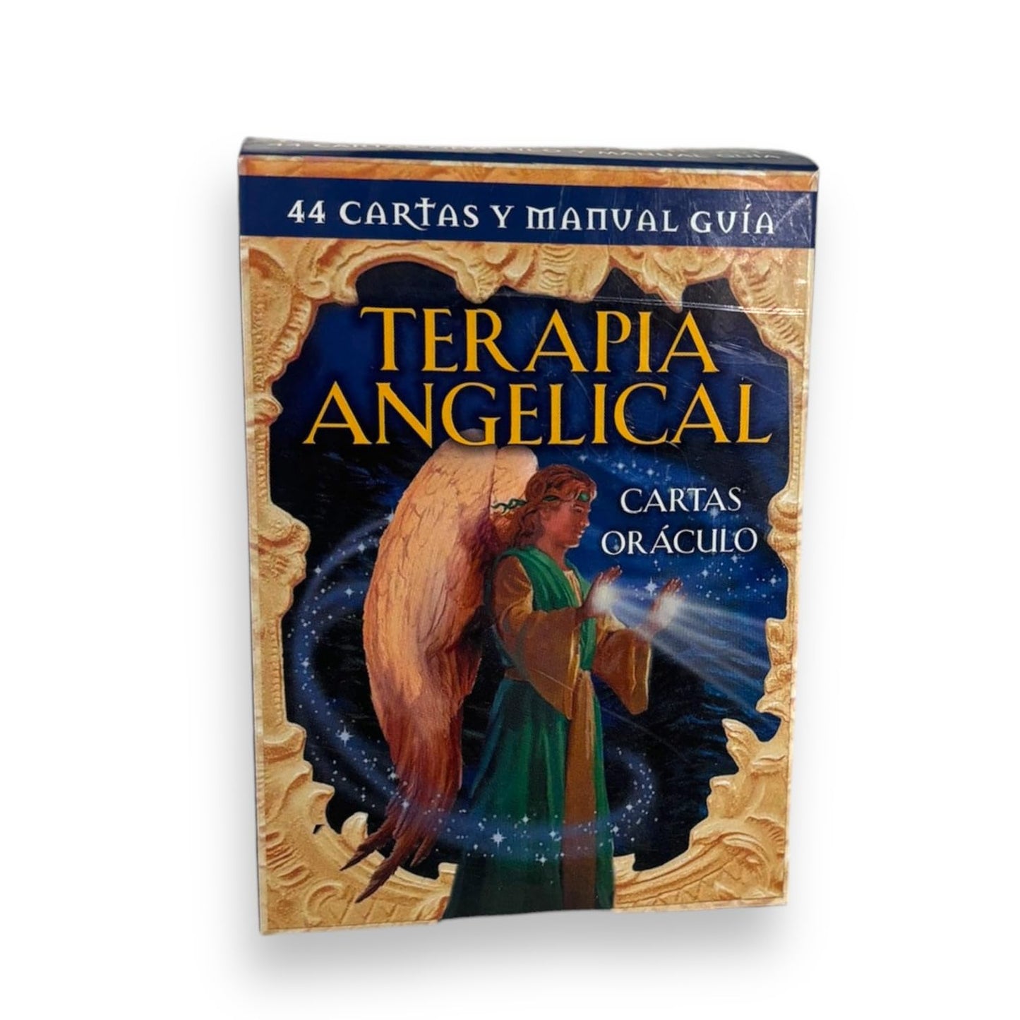Cartas Oraculo Terapia Angelical En Espaol - Baraja De 44 Cartas Y Gu A - Angel Therapy - Gu A Espiritual