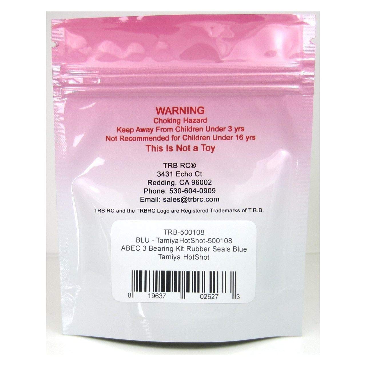 TRB RC Tamiya Hotshot Precision Bearing Kit (18) Blue Rubber Sealed