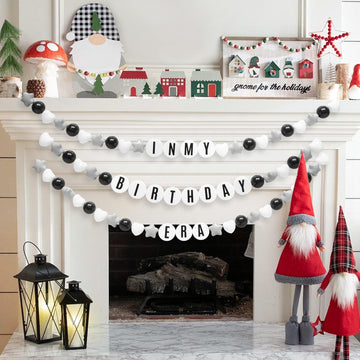 DIY Giant Friendship Bracelet Birthday Party Banner Kits with 100 Ocean Balls in My Birthday Era Banner Famous Singer Banner Dec