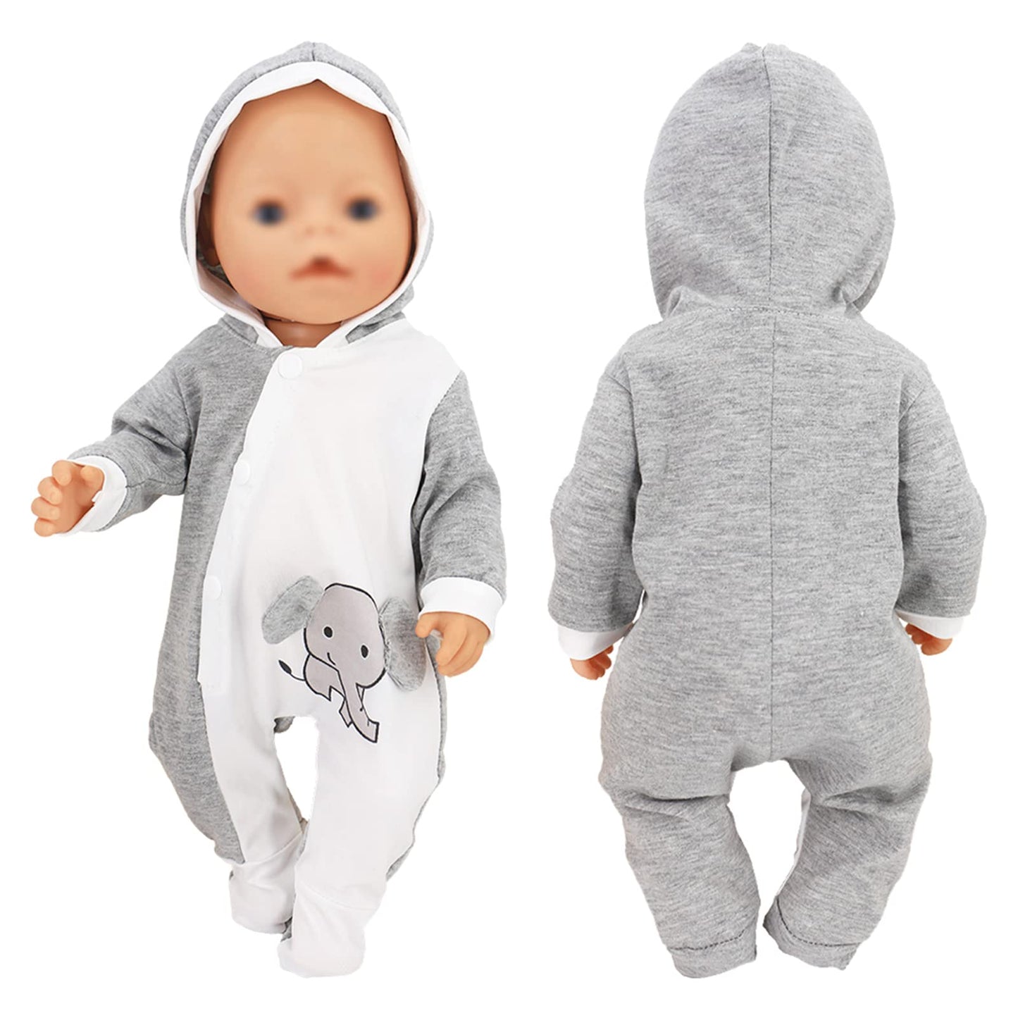 Sotogo 6 Sets Doll Clothes Outfits For 14 To 17 Inch New Born Baby Doll, 15 Inch Baby Doll And American 18 Inch Doll Clothes And Accessories