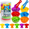 Counting Koalas Toys Matching Games With Sorting Bowls Sorting Toys For Toddlers Preschool Learning Activities For Math Color Se