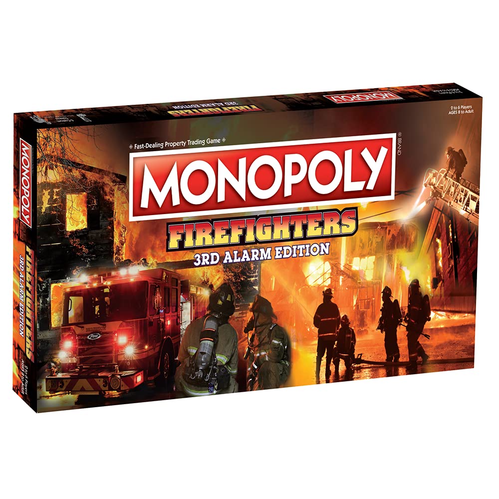 Monopoly: Firefighters Monopoly 3Rd Edition