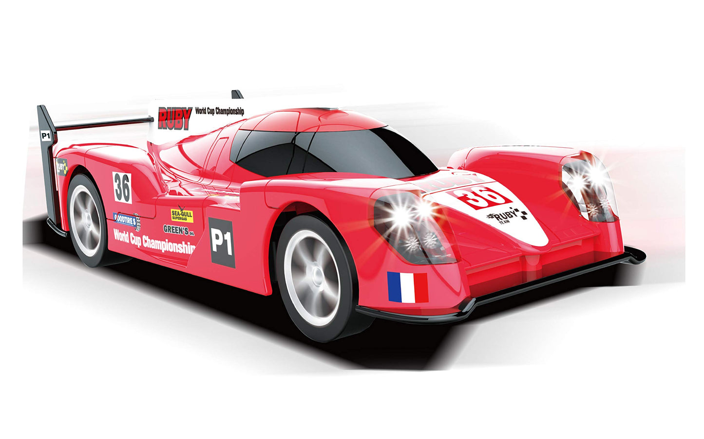 Joysway Super 153 Slot Car Racing Set - Large Red Plastic Model 2153