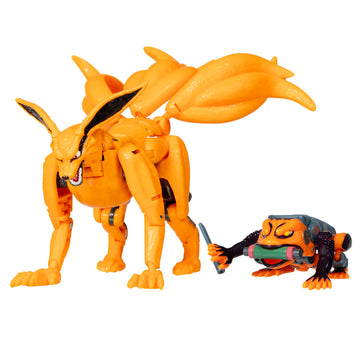 Transformers Collaborative Naruto Shippuden Kurama & Gamakichi Anime Toys Action Figures 8+
