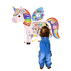 Unicorn Sensory Wall Panel For Kids - Activity Wall Busy Board Panels, Montessori Toddler Wall Activity Board, Wall Toys For Tod