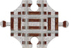 Wooden Train Track - Crossover - Made in USA