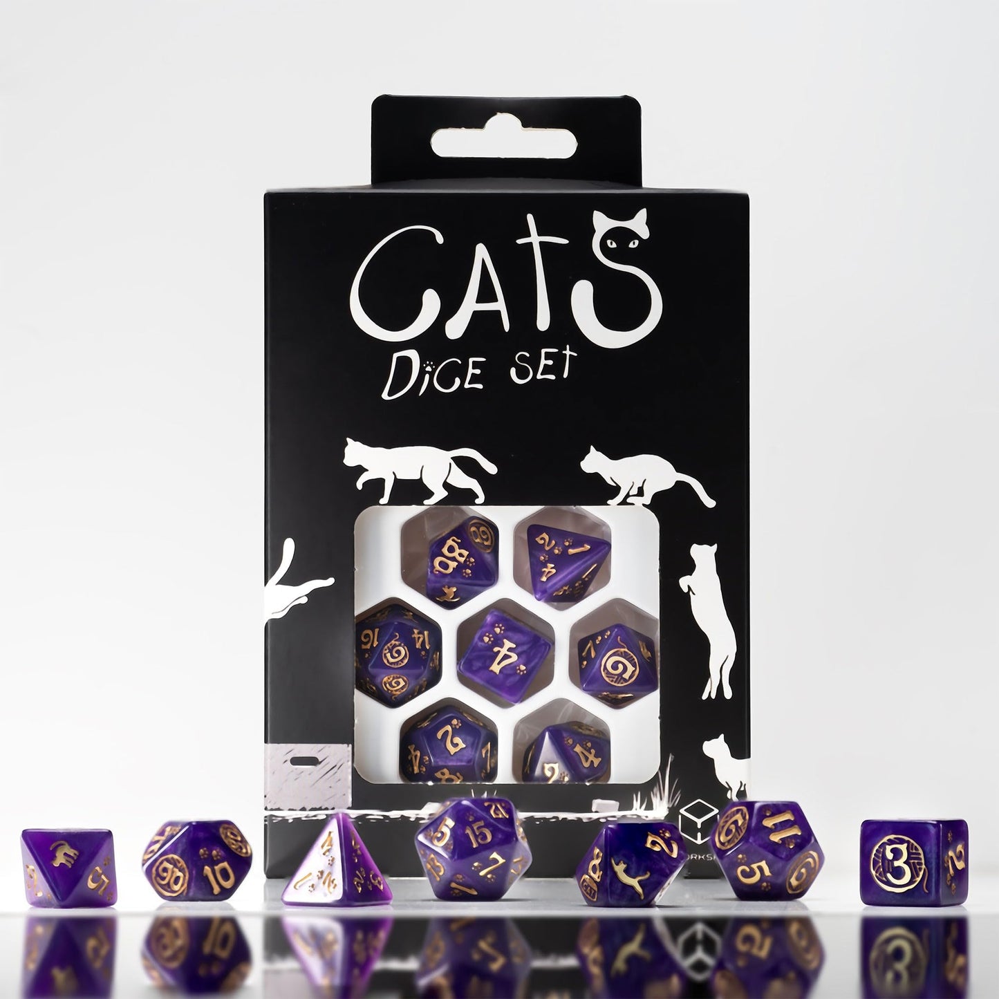 Cats Dice Set: Purrito