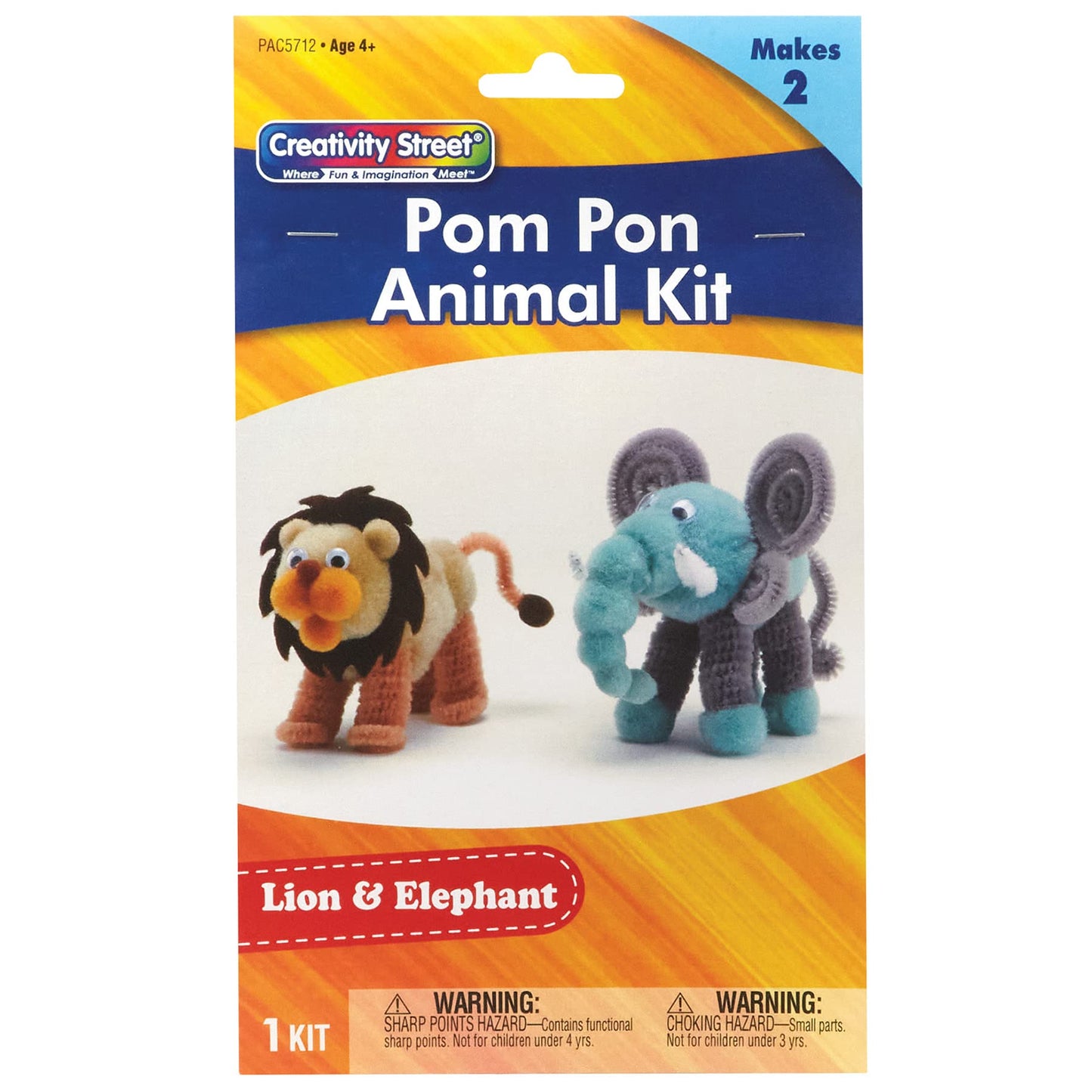 CRAFT KIT LION ELEPHANT ASST. SIZES